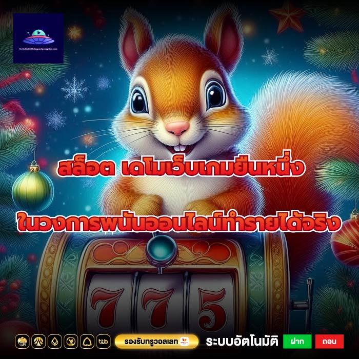 สล็อต เดโมเว็บเกมยืนหนึ่งในวงการพนันออนไลน์ทำรายได้จริง